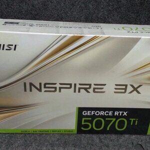 MSI GeForce RTX 5070 Ti INSPIRE 3X OC Graphics Card